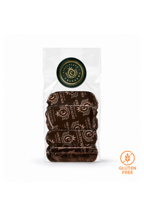 Sacchetto 100g Gianduiotti Fondenti